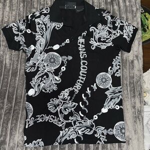 Men's Versace Jeans Medium Polo T-Shirt